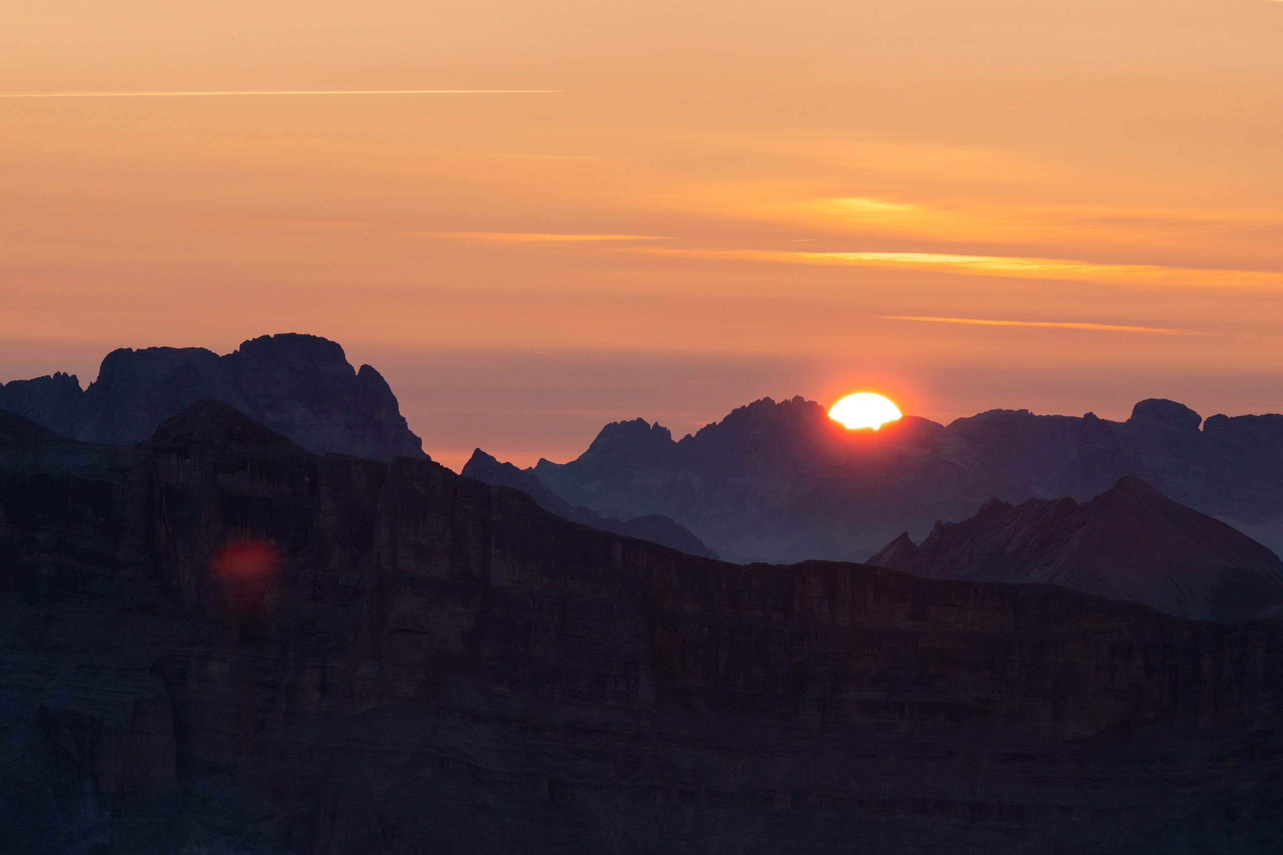 Sunrise at 3000m